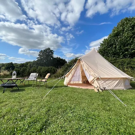 Bell Tent 4M Fossewold Farm Camping Moreton-in-Marsh Exterior foto